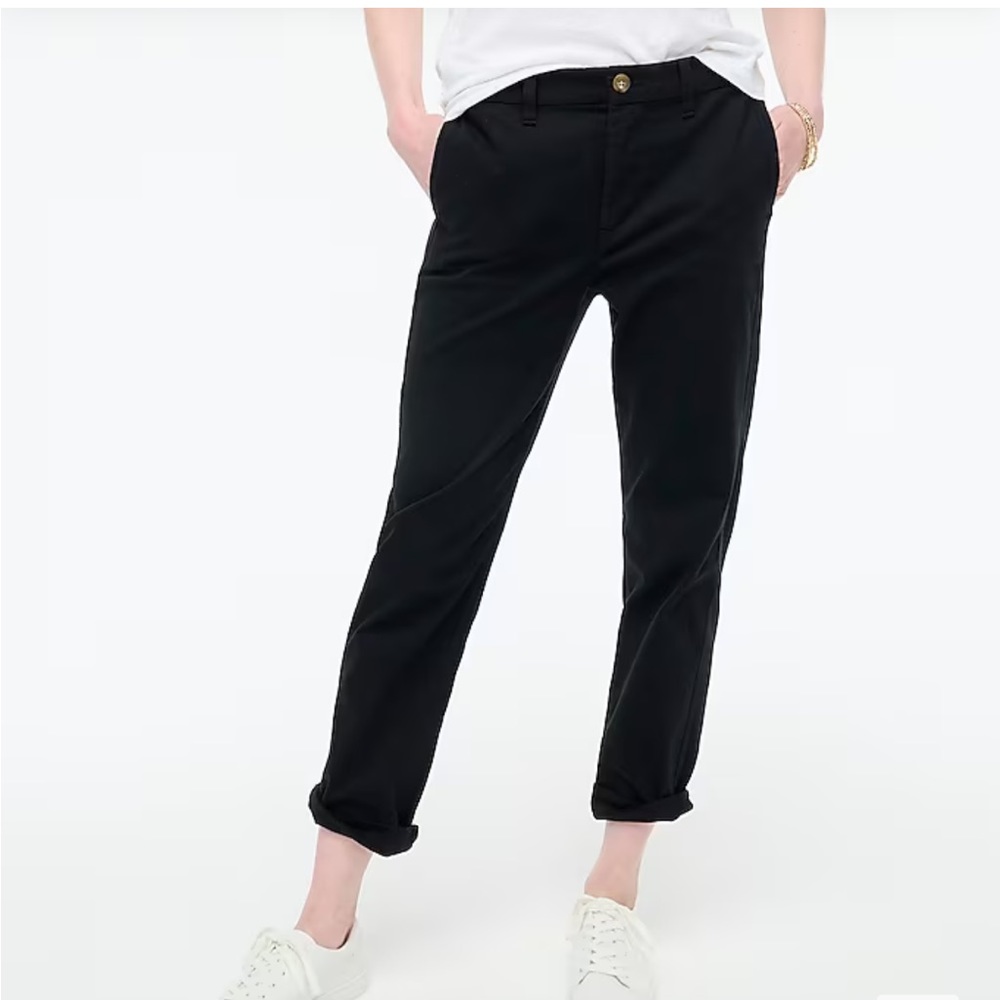 Jcrew factory high-rise girlfriend chino NWT size 12